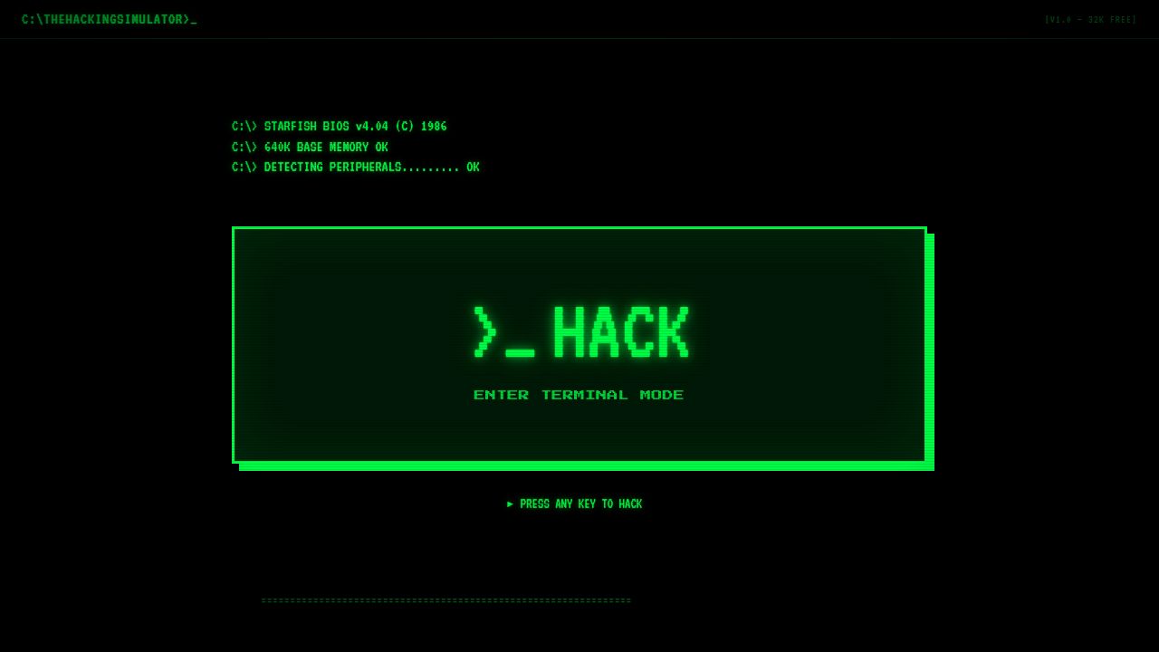 Hacker Simulator — Online Hacker Prank Simulator | The Hacking Simulator